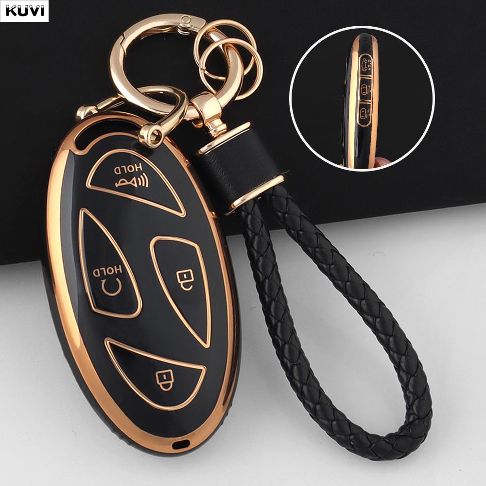 Custodia Copri Telecomando Intelligente Auto in TPU a 5 7 Pulsanti Adatta per Hyundai Kona Ev Grandeur Gn7 Ioniq 6 Guscio Protettivo per Portachiavi Smart Telecomando