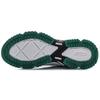 Li Ning Patchwork Cushioning Slip Resistant Low top Running Shoes Men's White Green ARLQ009-2