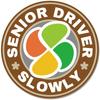 SEEK Products Elderly Mark, 1 Piece Sticker, Type, Silver Mark, Momiji Mark, Sign, Made