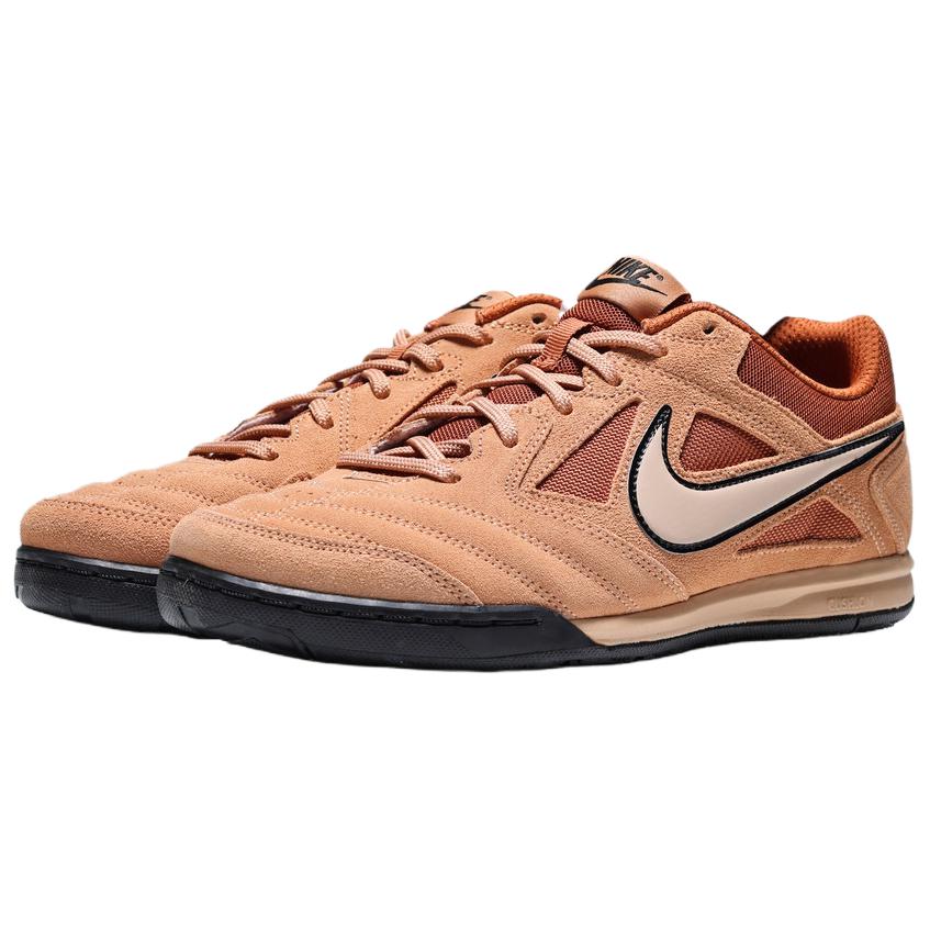 Nike Scarpe da Calcio Comode Serie Gato Sneaker da Uomo Marrone Nero Bianco HQ6020-204