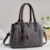 Urban Minimalist Pu Leather Tote Bag For Daily Use With Multiple Pockets For Women