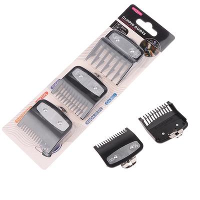 5/3/1Pcs Black Limit Comb Set Hair Clipper Guards Guide Combs Trimmer Styling Tools Attachment Compatible 1.5mm 3mm 4.5mm