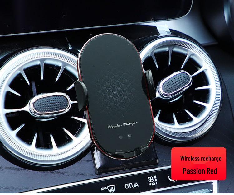 Držák na telefon do auta Mercedes-Benz Třídy C/GLC s bezdrátovým nabíjením (Modely 2015-2022)