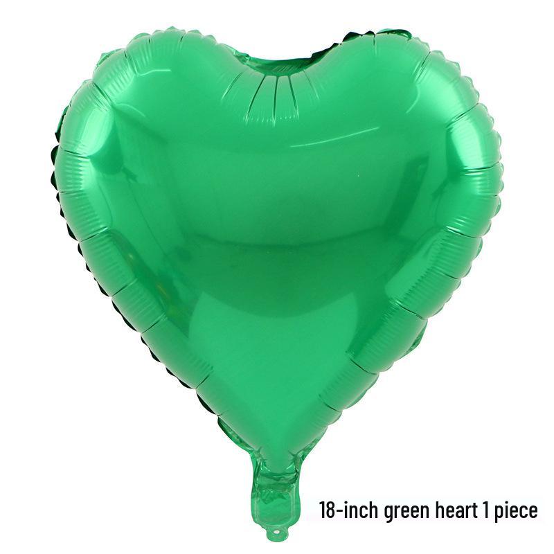 18-inch Hartvormige Aluminiumfolieballon voor Bruiloften en Valentijnsdagfeesten