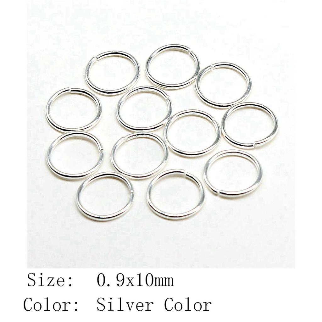 Father's Day Jewelry Materials Split Rings 5 Colors 9 Sizes Accessories Parts Women's Clothing Accessories For Women