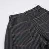 Herbst Retro Gestreifte Weite Jeans - Street Style Lockerer Schnitt