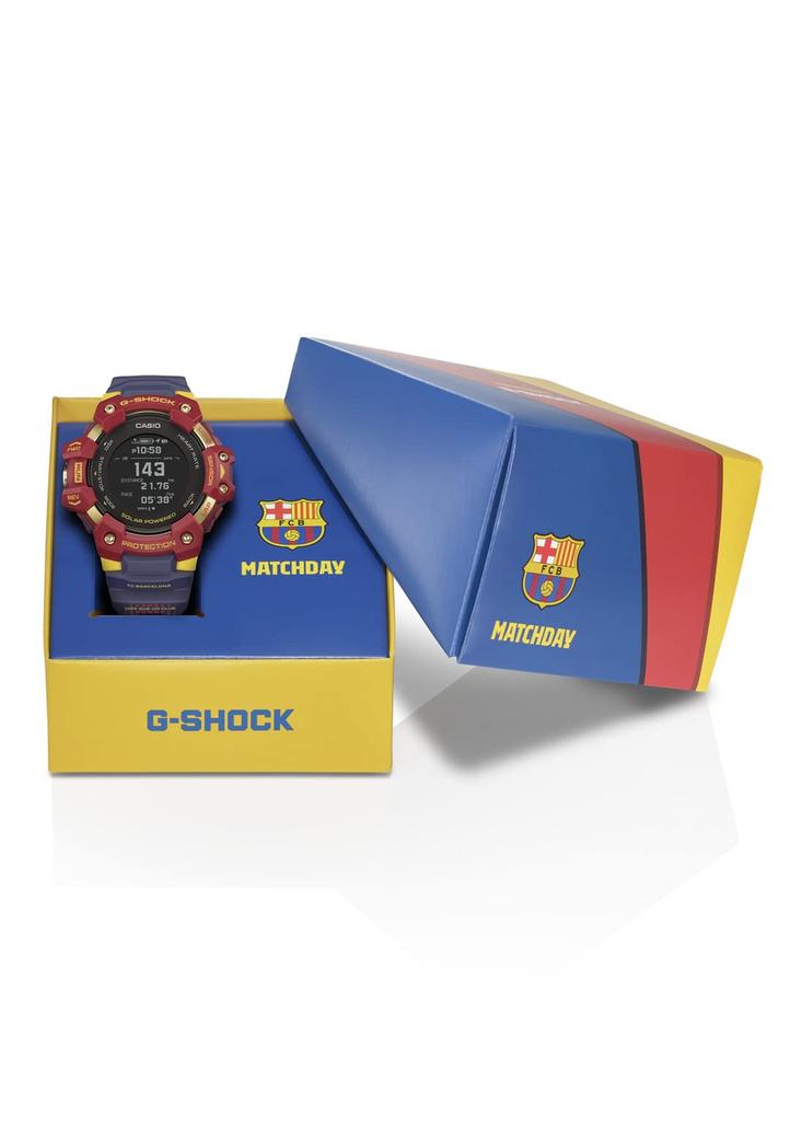 Sportuhr FC Barcelona Spieltag Kollaborationsmodell Mehrfarbig [Casio] G-Shock G-SQUAD GBD-H1000BAR-4JR Herren