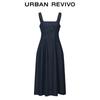 UR Women's Denim Revival Square Neck Dress