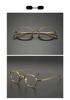 Retro Pure Titanium Unisex Myopia Glasses Frame - High Prescription, Small Square Polygon Frame
