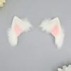 Rechargeable Movable Cat Ear Headband Electric Cosplay Accessory with LED Lights