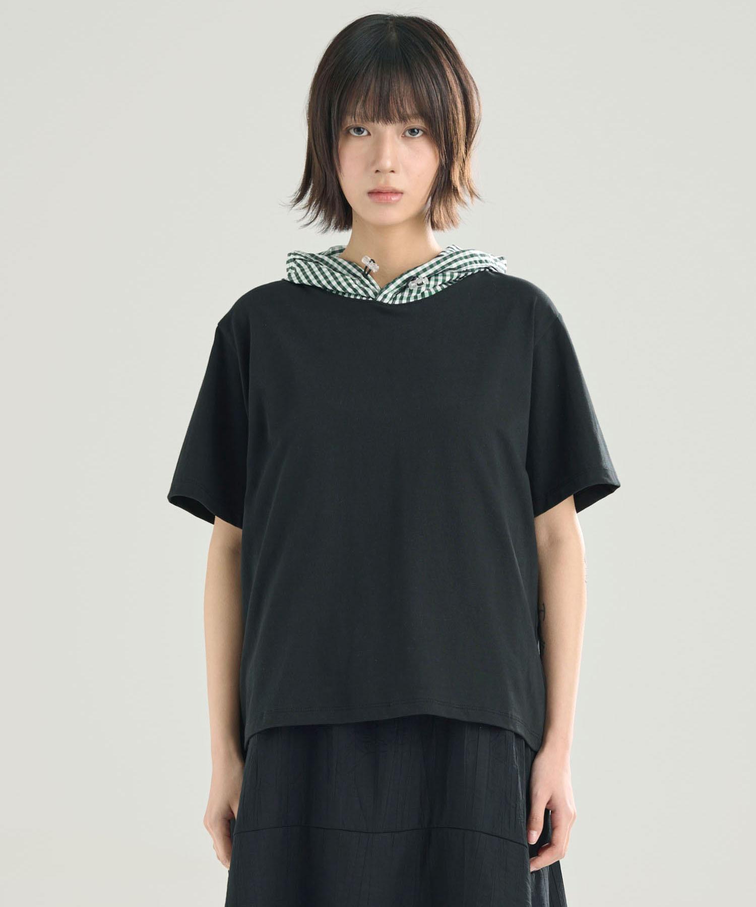 Sunnid Check Hoodie Black Black/Free