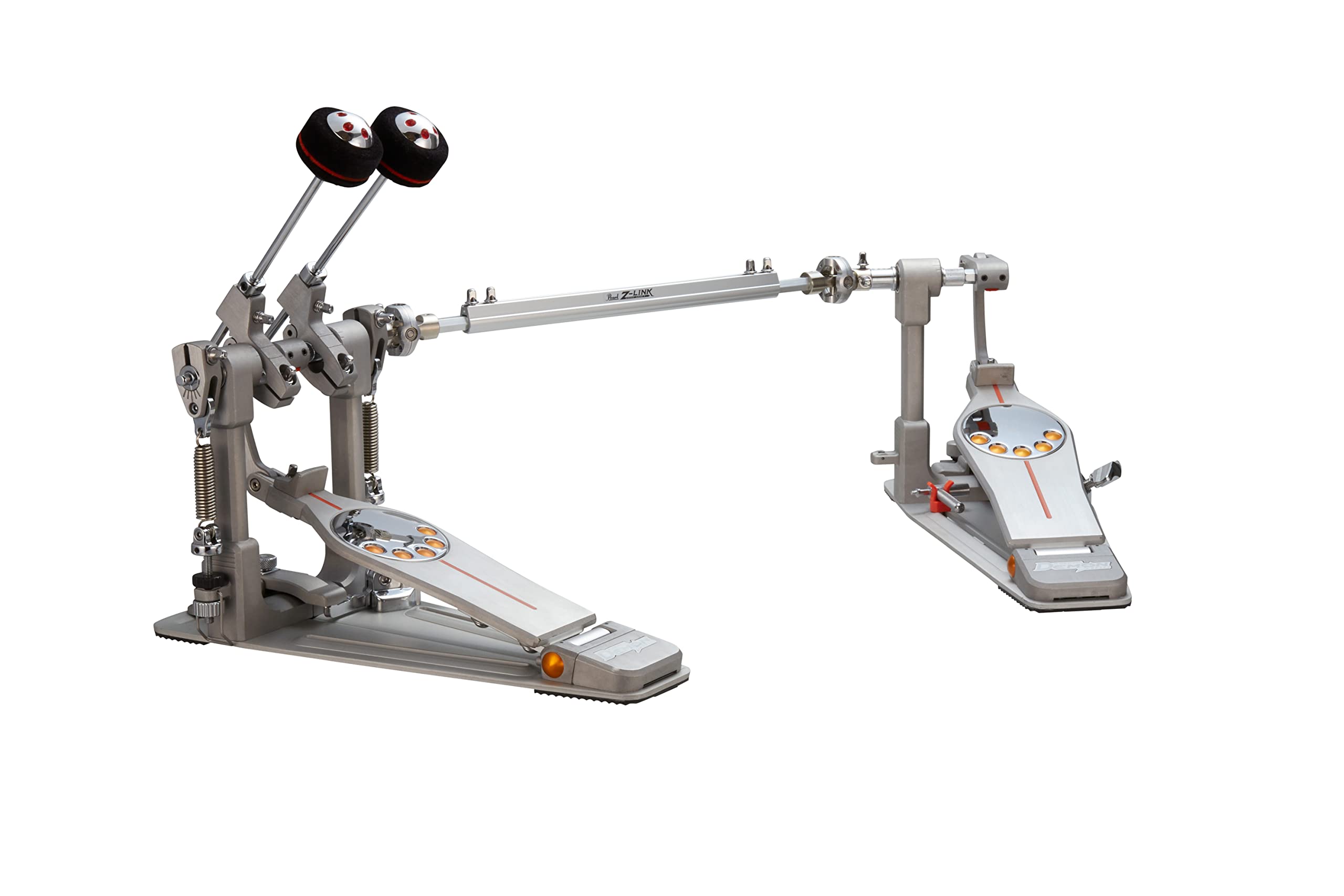 

Повний набір подвійних педалей Pearl для лівшів з прямим приводом Demon Series P3002DL