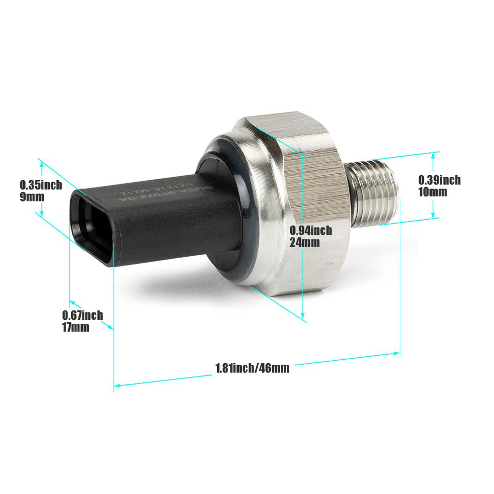 Neuer Motorcraft Kraftstoffeinspritzdrucksensor für Ford für Lincoln MKC MKX Navigator CM5250 BU5Z-9F972 BU5A-9F972 BU5Z-9F972-B