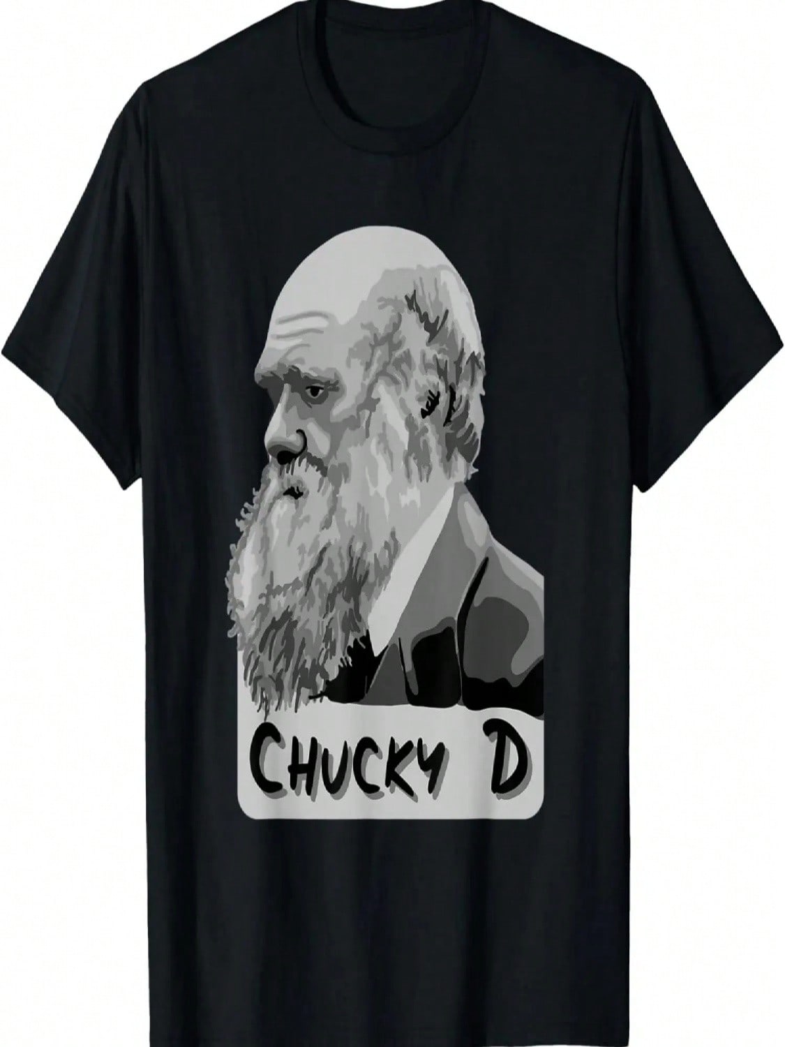 D Portrait T-Shirt S разноцветный