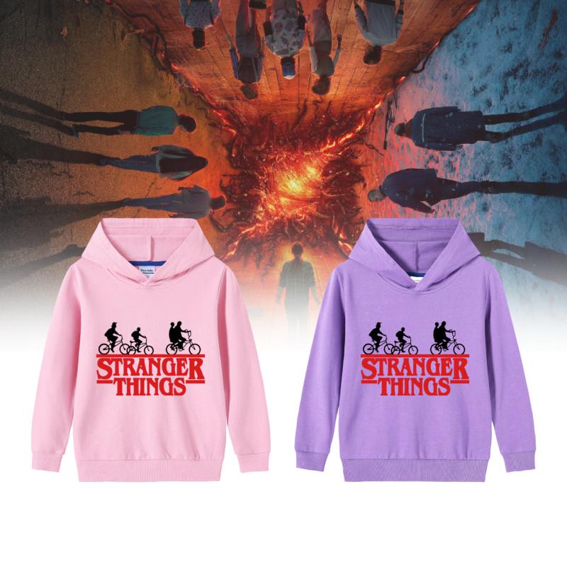 Premium Cotton Hooded Sweatshirt For Boys And Girls Stylish Cartoon Design For Kids Aged 3 To 8 Years