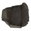 Log Carrier Waxed Canvas Dark Green Waterproof Large Capacity Reinforced Handles Foldable Anti Slip Firewood Bag for Camping Wood Fire Stove Fireplace