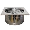 6/7/8inch Booster Extractor Exhaust fan Ventilation Pipe Fan for Bathroom Toilet Kitchen Wall Window Stainless Steel Fan