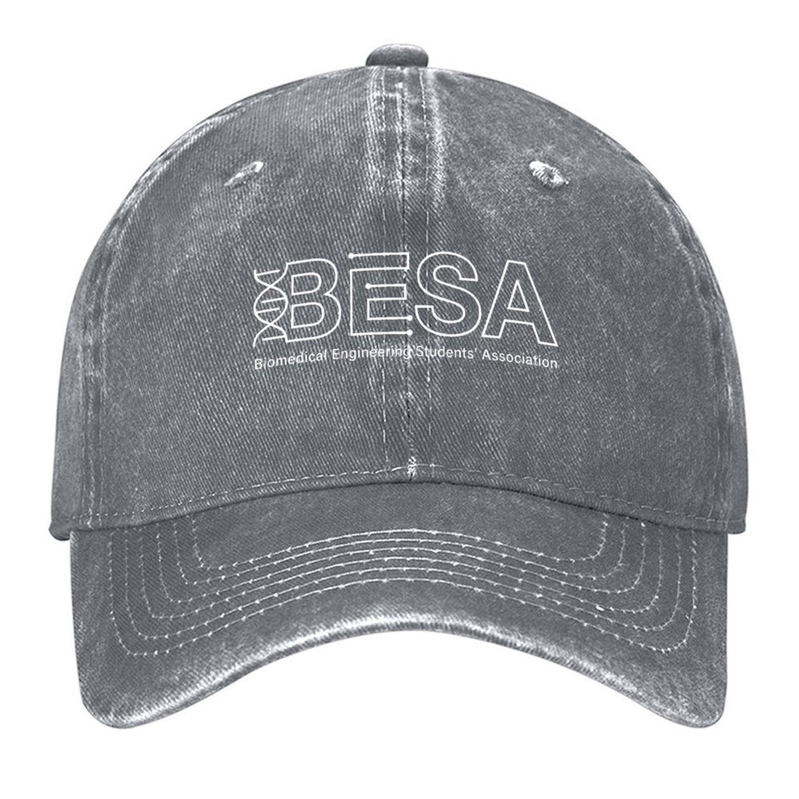 BESA Logo  White Baseball Cap black party Hat Hat Man Luxury Rugby Caps For Men Womens