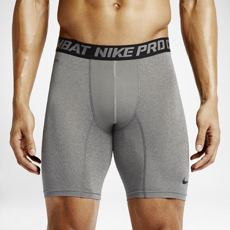 Nike Pro Fitness Tight Schnelltrocknende Sportshorts Herren Unterteile Grau 519977-021