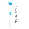 1Pc Tongue Scraper For Oral Hygiene Tongue Cleaner Scraper For Oral Care Tongue Brush Food Debris Clear