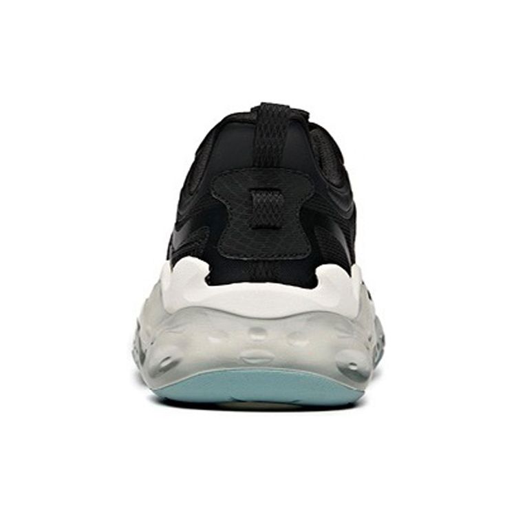 Anta Shock Absorbing Non-Slip Lightweight Low-Top Running Shoes Men Sneakers Black 112035501-5