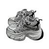 Fleece Papa-Schuhe 22 Winter neue Studenten warme große Baumwollschuhe Plateau Sport Freizeit-Schuhe