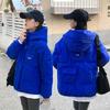 2025 Fall/Winter New Bread Cotton Jacket Thickened Loose Fashion Hooded Workwear Short Cotton Jacket
