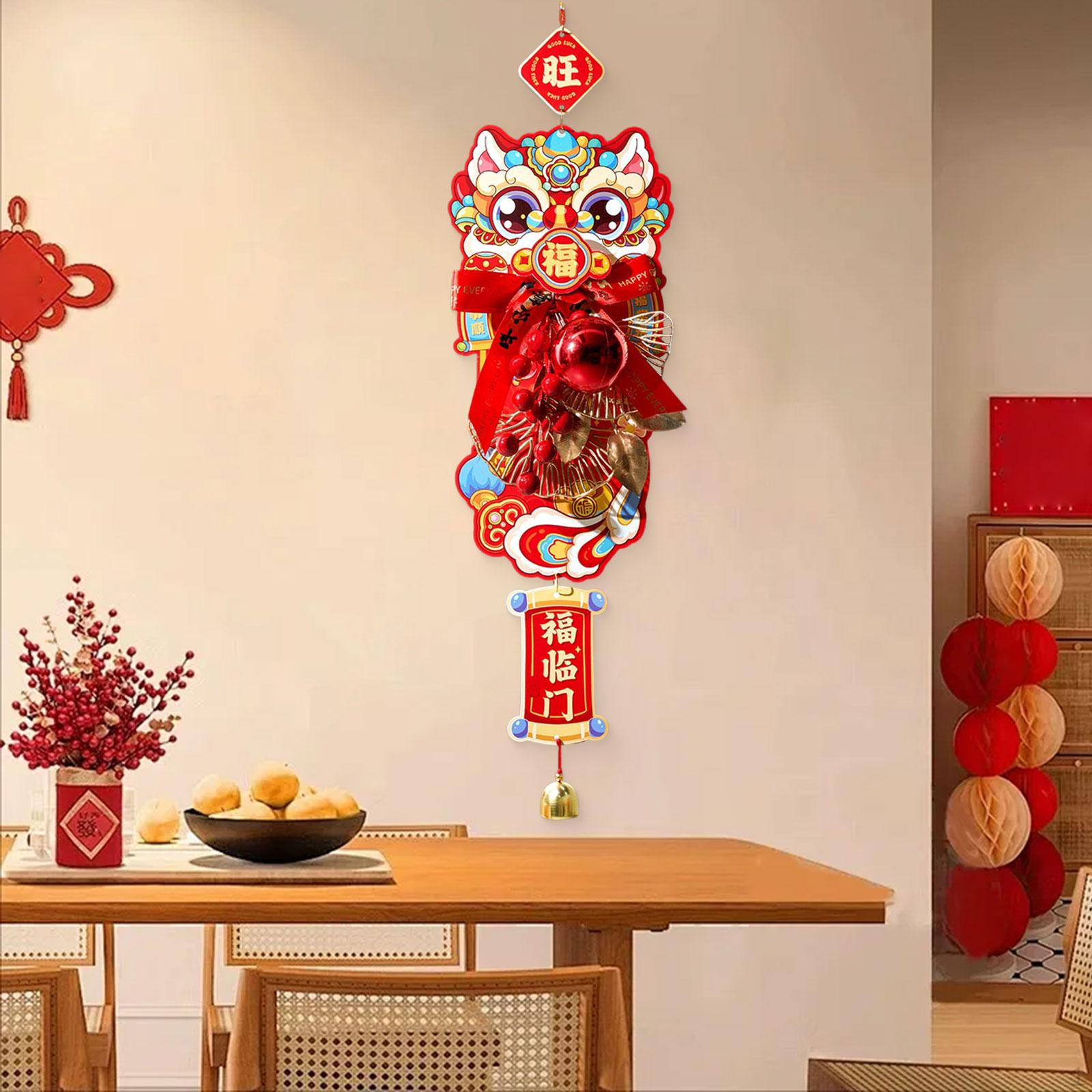 

Year Hanging Ornament Spring Festival Decoration Pendant Home Decor Decorative Traditional Blessing