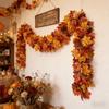 Autumn Maple Leaf Vines: Halloween & Thanksgiving Hanging Decorations