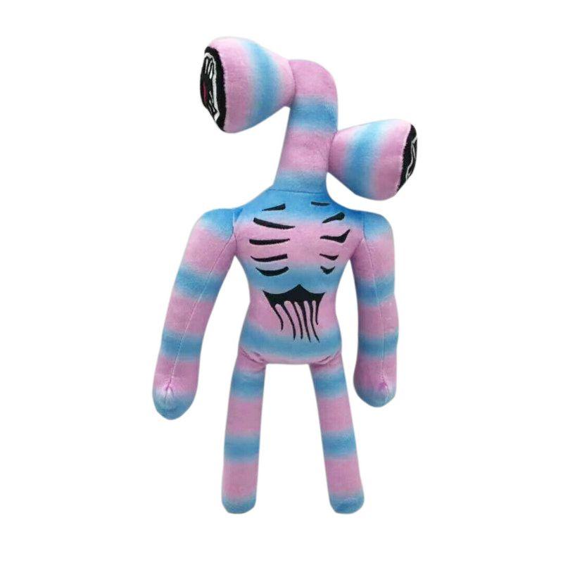 37cm Cartoon Rainbow Siren Head Plush Toy Ideal For Kids Delightful Horror Stuffed Doll