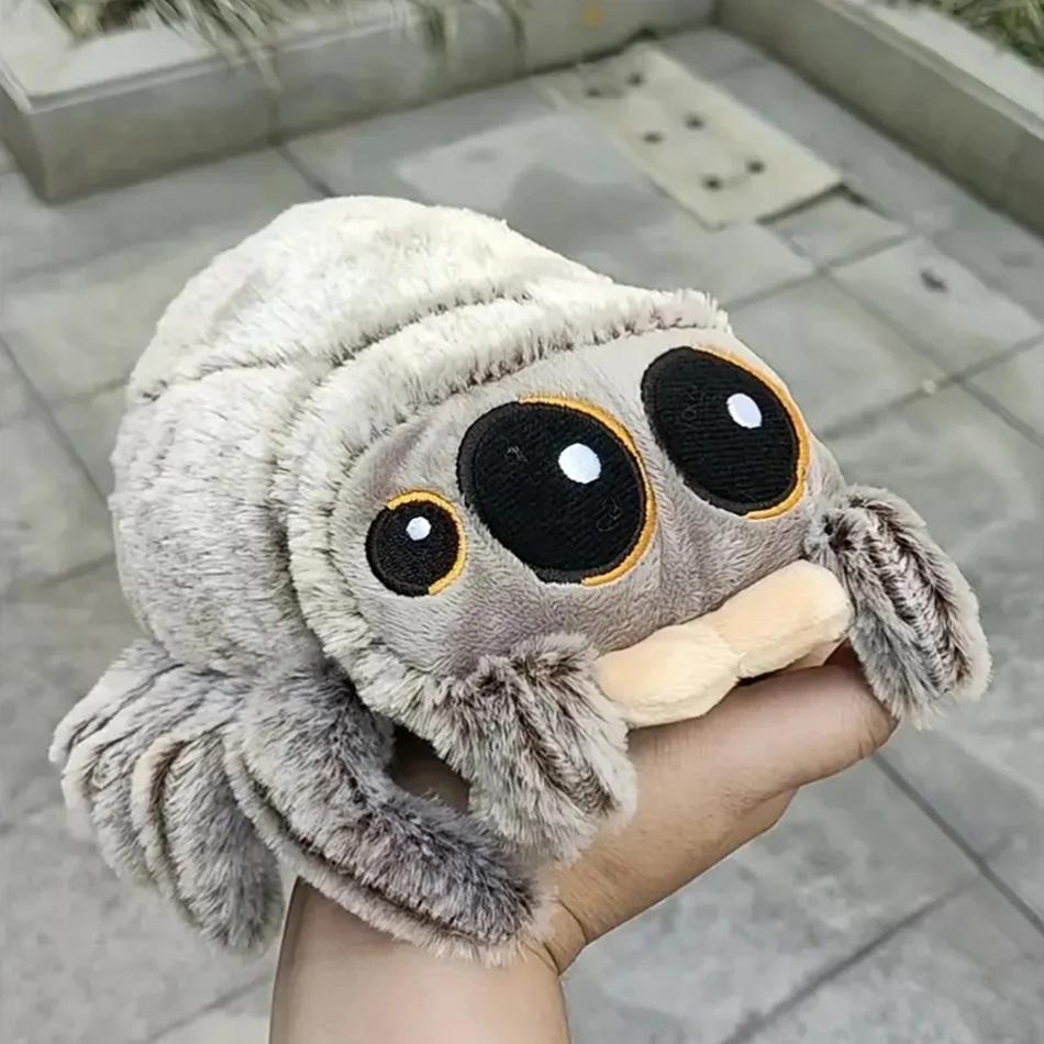 Stuffed Soft Animal Cute Little Spider Baby Plushies Toy Cartoon Animal Movie Peripheral Doll Decora Game Room Kid Birthday Gift