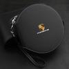 Leather Car CD DVD Storage Case Bag Disc Organizer For Porsche Panamera Cayenne Taycan 911 718 Macan Carrera-GT 928 944 968 944