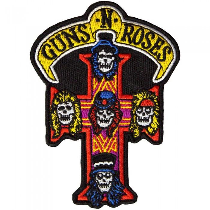 Guns N Roses Appetite For Destruction Cross Iron On Patch