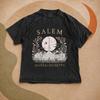 Salem Massachusetts Shirt, Moonlit Witch City Halloween Graphic Tee, Comfort Colors