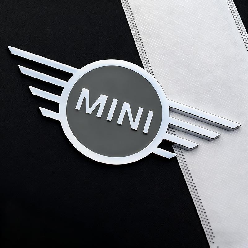 

Car Metal Sticker Auto Body Trunk Decoration Cover For Mini Cooper JCW Works R56 R50 F54 F55 F56 F57 F60 R52 R53 R55 R57 R58 R59 12cm серебряный серый