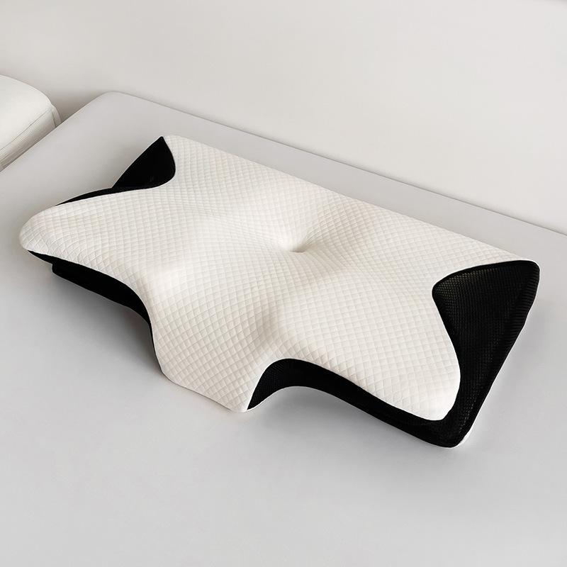 Butterfly Memory Foam Pillow - Recommended Cervical Support with 3D Airflow Tech for Pain-Free Sleep & Instant Neck Relief