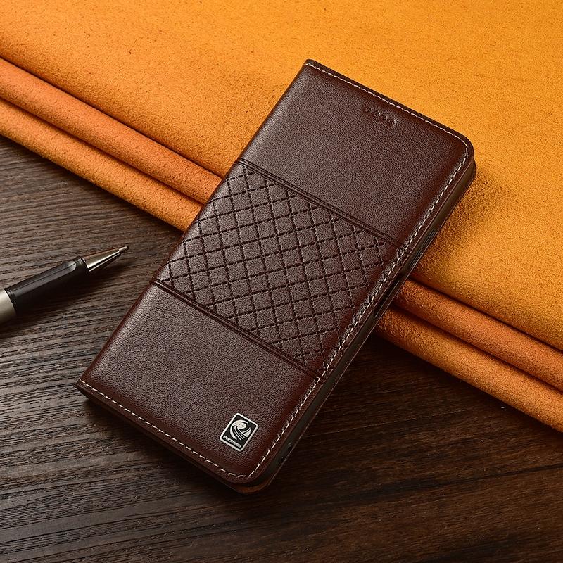 Nappa Genuine Leather Phone Case For Honor 7A 7X 7C 7S 8A 8S 8C 8X Max Magnetic Flip Cover Wallet Cases