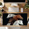 Horse Art Xl Gaming Mouse Pad Nonslip Rubber Base Stitched Edge Waterproof Desk Mat For Pc Laptop Gamer Office Computer Accessories C927372