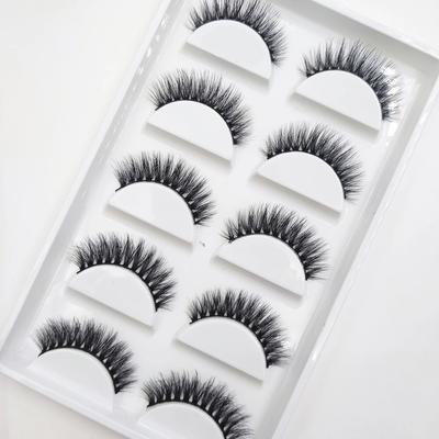 18 Stil 50/250 5 Çift Doğal Kirpik 3D Vizon Sahte Kirpikler Makyaj Sahte Göz Kirpikleri Sahte Cilios Makyaj Güzellik Araçları