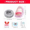 Miniature Reborns Pig Doll Figurine 5PCS Sensory Animal Figure Doll Nursing Toy For Children Indoor Outdoor Pretend Play
