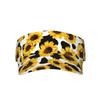 Sunflower Leopard Cheetah Sun Visor Hats for Women Men Empty Top Baseball Cap for Sports Golf Tennis Running Hiking Camping