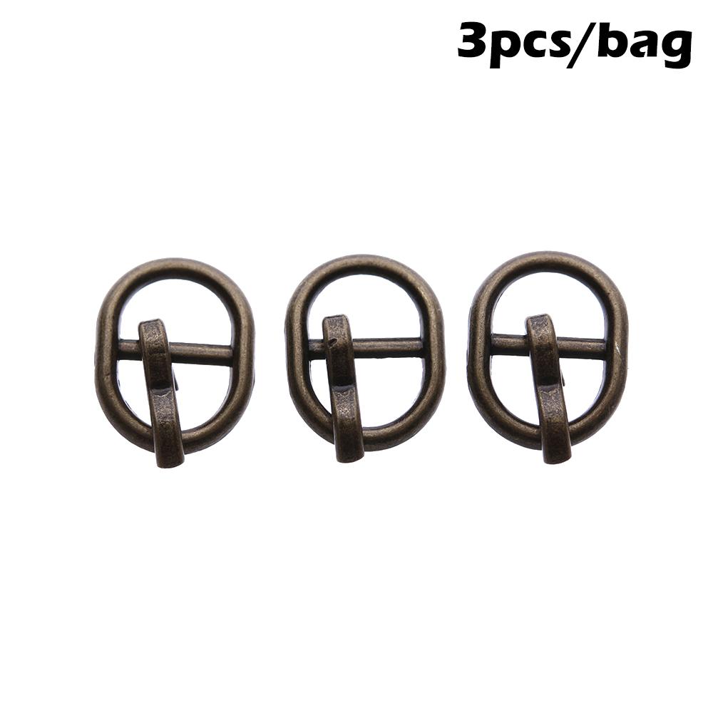 3/6 Stück/Beutel 4,5/5,5 MM Mini Ultra-kleine Dreifach-Gurt Schnalle Puppen Taschen Schnallen DIY Puppen Knöpfe Schuhe Haus DIY Bastelbedarf
