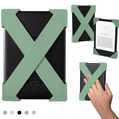 PU Leer 6-7" eReader Veilige Handriem Hoge Elastische Handgreep Houder voor Kindle Paperwhite/Kobo/Voyaga/Pocketbook/Tolino