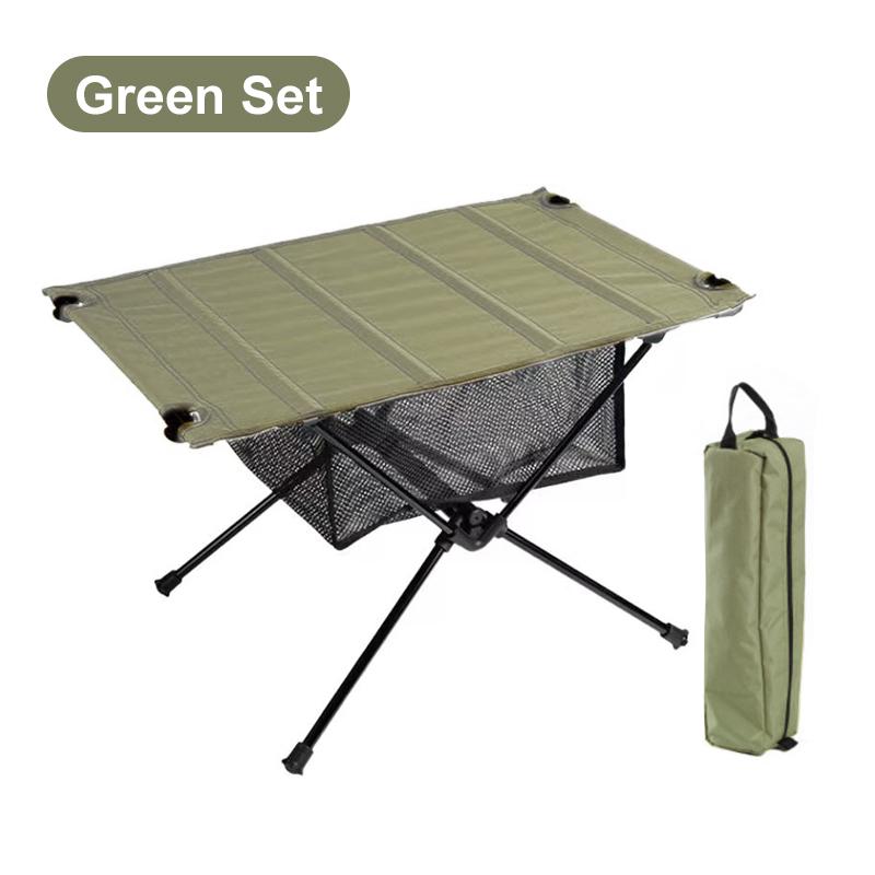 WESTTUNE Camping Folding Table Lightweight 1680D Oxford Roll-Up Table Portable Aluminum oy Tourist Tables for Outdoor Picnic