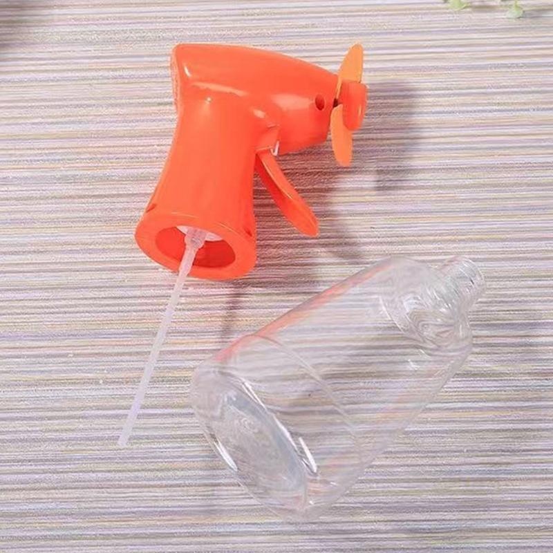 4 Adet El Spreyli Soğutma Fanı Taşınabilir El Kranklı Sis Nemlendirici Soğutma Fanı Çocuklar Yetişkinler Sıcak Hava İçin