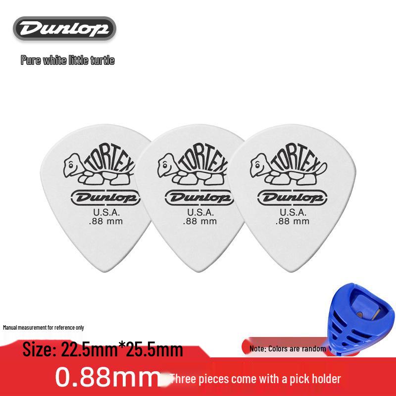 Dunlop Jazz3 Electric Guitar Pick - Genuine Small Turtle Jazz 3-Speed Bass Pick