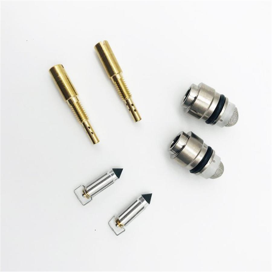 2X Carburetor Carb Rebuild Repair Kit For Yamaha XVS650 Custom V-Star 650 06-16