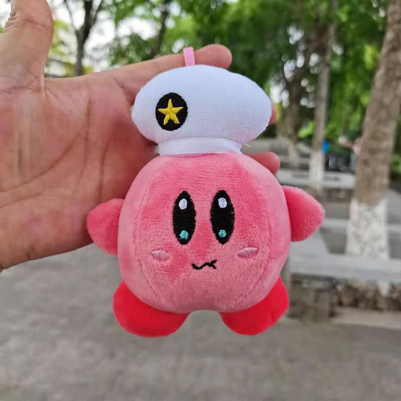 Starry Lovely Kirby Plush Keychain Cute Bag Pendant Soft Toy Ideal For Gifts Birthday