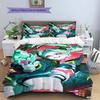 Lucyna Kushinada Pattern Bedding,Quilt Set Quilt Cover Pillowcase Home Birthday Gift(1 * duvet cover + 2 * pillowcase, without core)