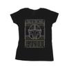 Star Wars Womens/Ladies The Mandalorian The Way Outline Helm Cotton T-Shirt